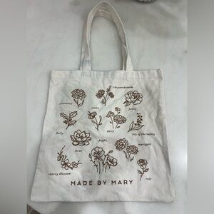 Made By Mary floral tote